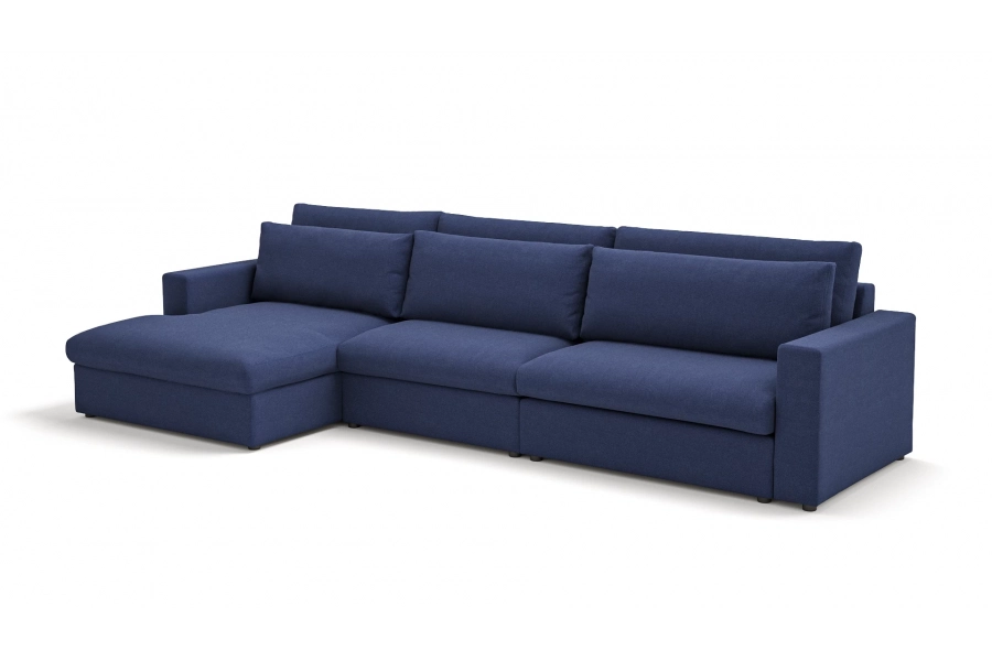 Model Portofino - Portofino longchair lewy + sofa 1,5 osobowa + sofa 1,5 osobowa